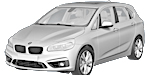 BMW F45 B0550 Fault Code